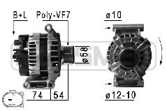 Generaator FORD 12V 150A