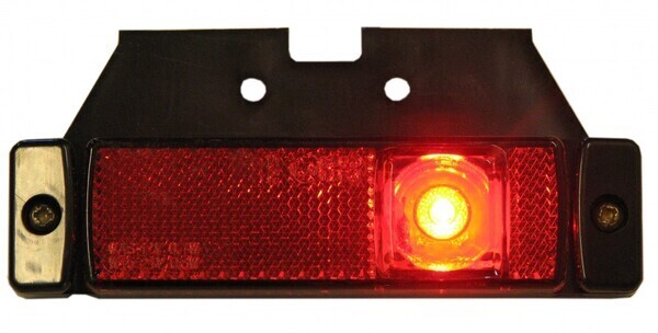 LED-ääretuli 12-24V (punane)
