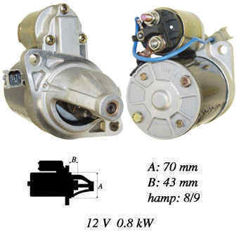 Starter 23300-70Y00/1 NISSAN