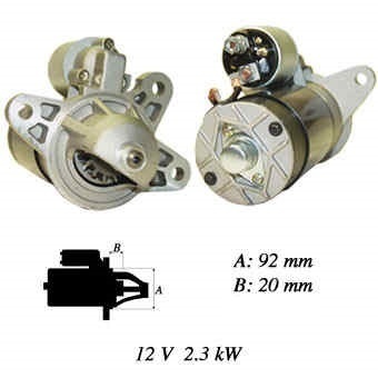 Starter 97VB11000AB FORD
