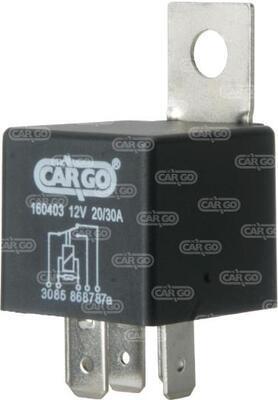 Relee 12V, 20/30A 5-kl.