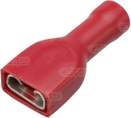Klemm lapik isoleeritud 6.3mm (emane)