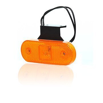 LED-ääretuli jalaga 12-24V oranþ