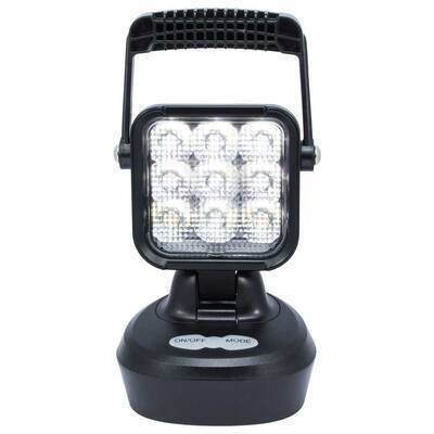 LED-töötuli /-vilkur magnetiga, laetav, 12-24V 18W