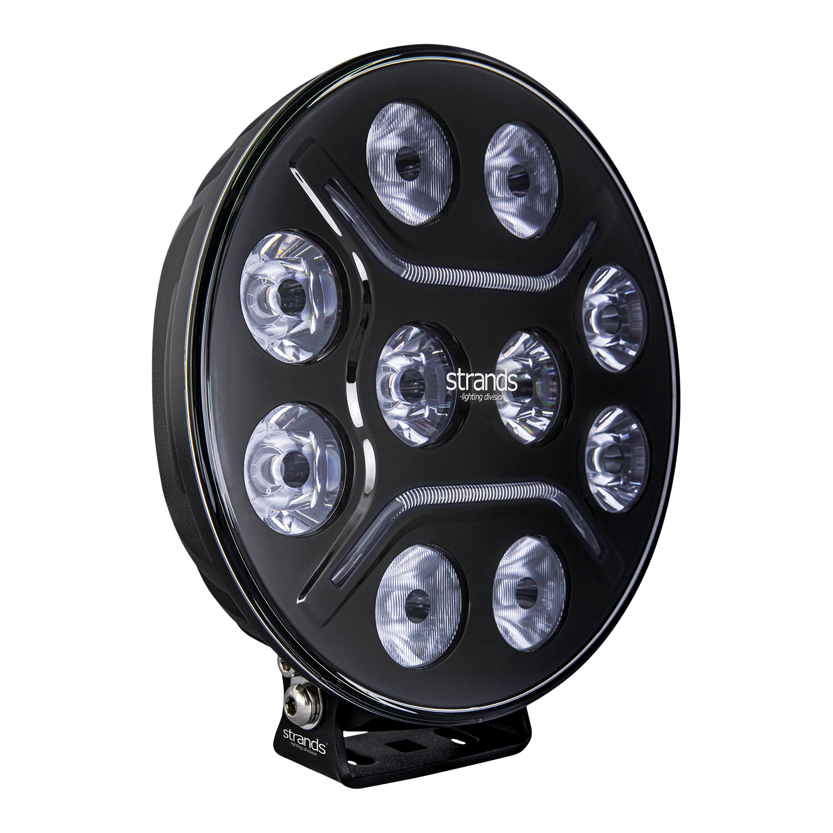 LED-kaugtuli DARK KNIGHT INTENSE 9&quot;