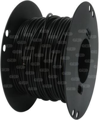 Autojuhe 2,5mm2 50V 20A (must)