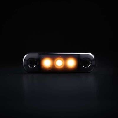 LED-ääretuli SUPER DARK SLIM (oranþ)