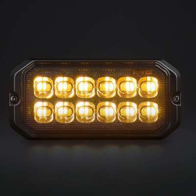 LED-vilkur DARK KNIGHT DUO (oranþ/valge)