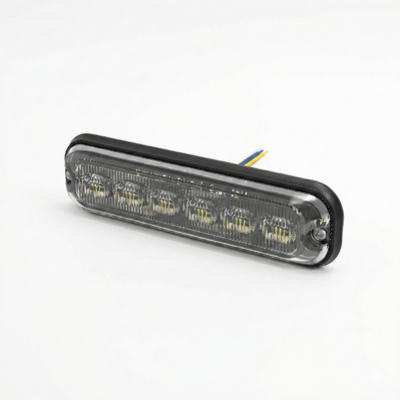LED-vilkur 10-30V (6-ledi) oranþ