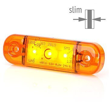 LED-ääretuli 9-36V (oranþ)