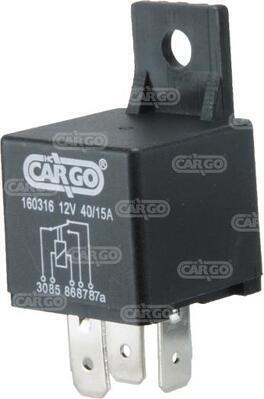 Relee 12V 40/15A 5-kl.