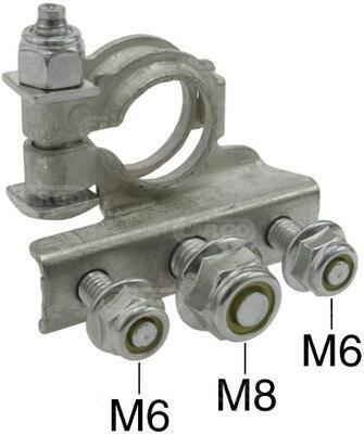 Akuklemm (+) 3 polti (1x8mm 2x6mm)