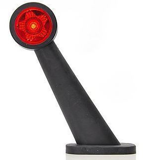 LED-ääretuli kummist jalg 12-24V