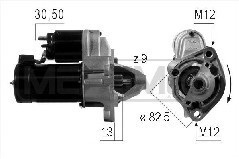 Starter VAG 12V 1,1kW
